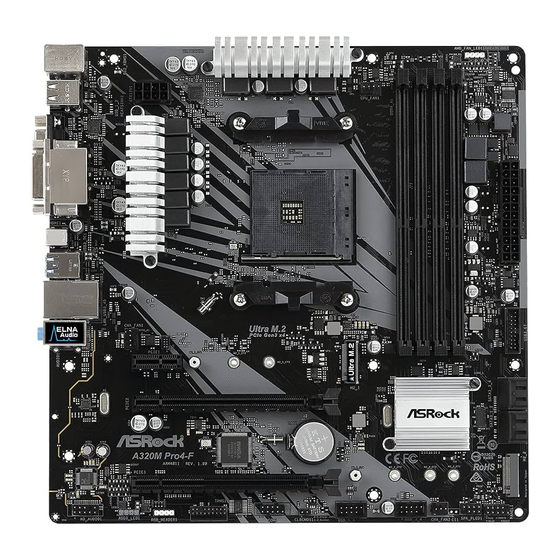 ASROCK A320M Pro4-F User Manual