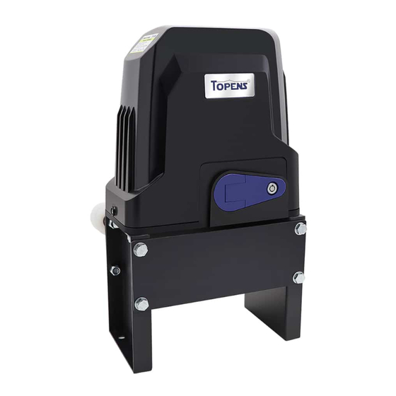 Topens BK800 User Manual