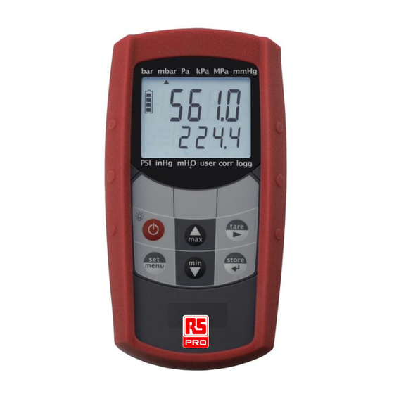 RS PRO RS MH 5130 Operating Manual