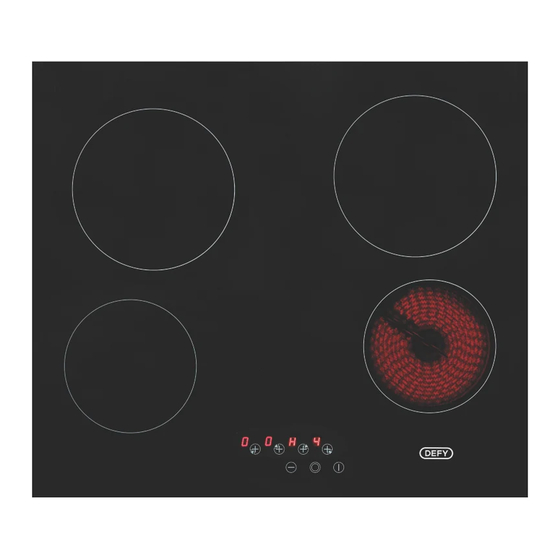 Defy he 9547 ts Instruction Manual