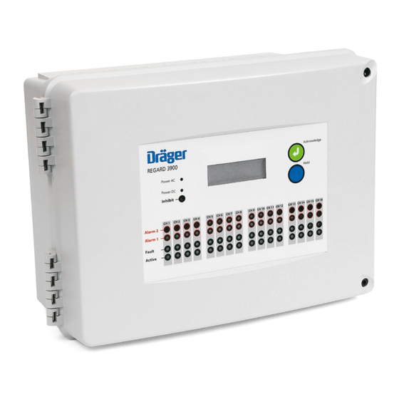 Dräger REGARD 3900 Installation, Operation And Maintenance Manual