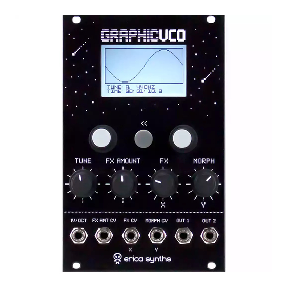 Erica Synths GraphicVco User Manual