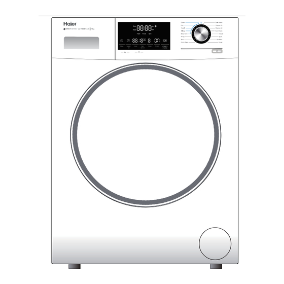 Haier HWF12D1W1 Load Washing Machine Manuals