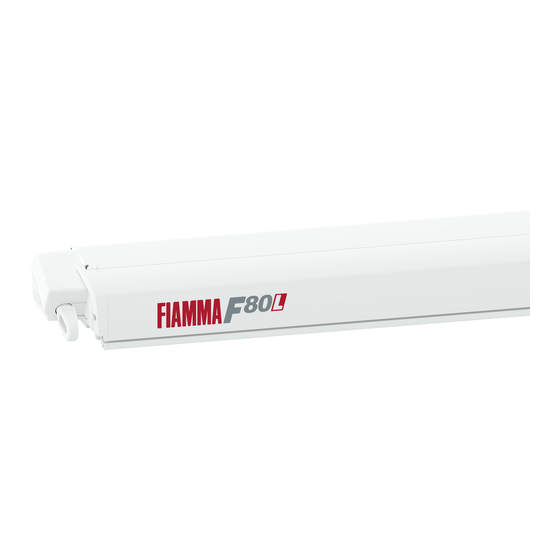 Fiamma F80L Installation And Usage Instructions