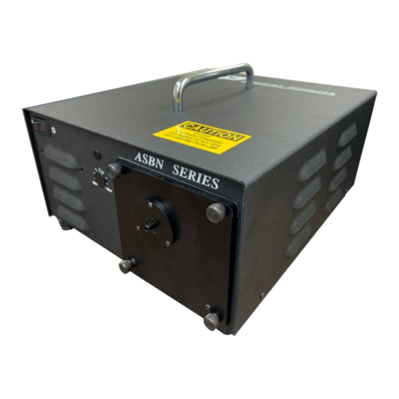 Spectral Products ASBN-DW-F Manual