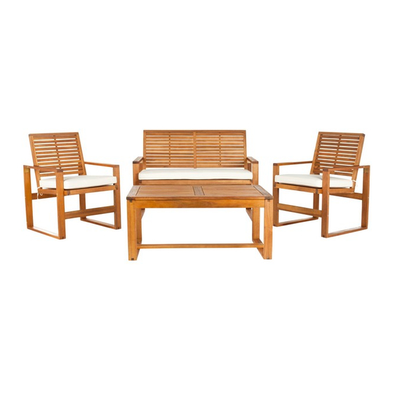 Safavieh Outdoor FOX6007A Manual