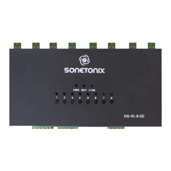 Sonetonix LC-RL-8-W User Manual