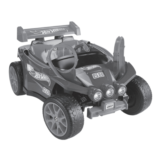 Power Wheels Hot Wheels GRJ52 Ride-On Manuals