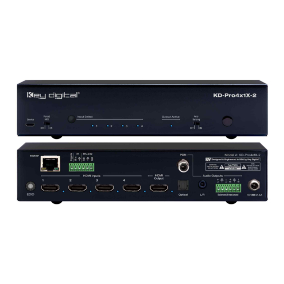 Key Digital Pro Series Manual