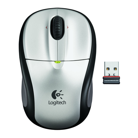 Logitech M305 Quick Start Manual