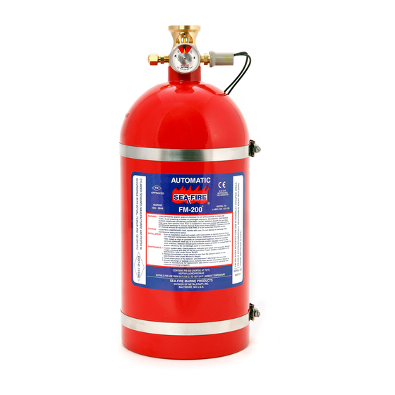 Sea-Fire FM200 FD Installation Instructions & Owner's Manual