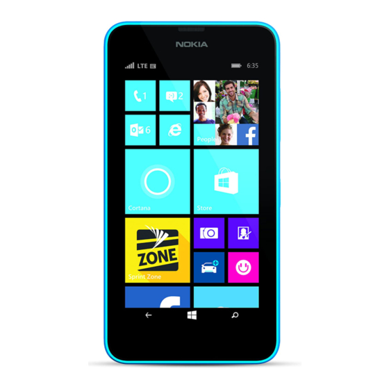 Nokia Lumia 635 User Manual