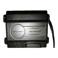 Excalibur RS-140-DP Operation Manual