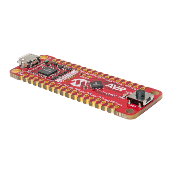 Microchip Technology ATtiny1607 Curiosity Nano Hardware User's Manual