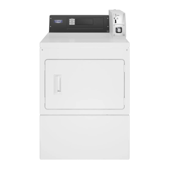 Maytag MDE20PDAGW Installation Instructions Manual