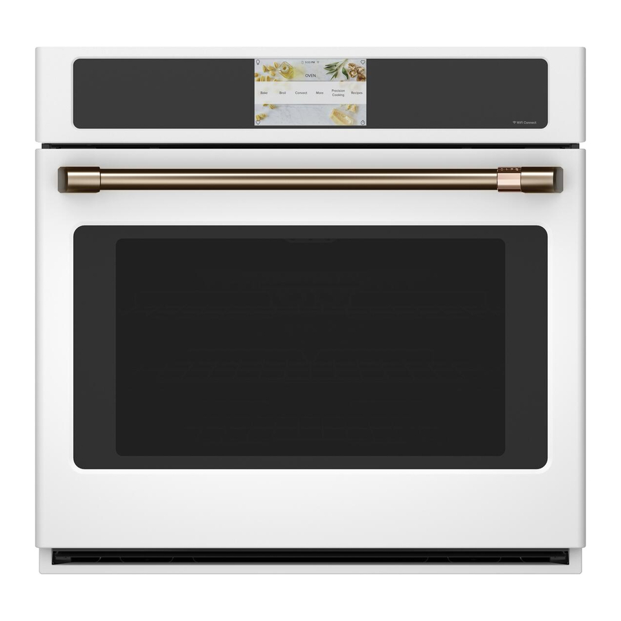 User Manuals: Cafe CTS90DP Single Wall Oven