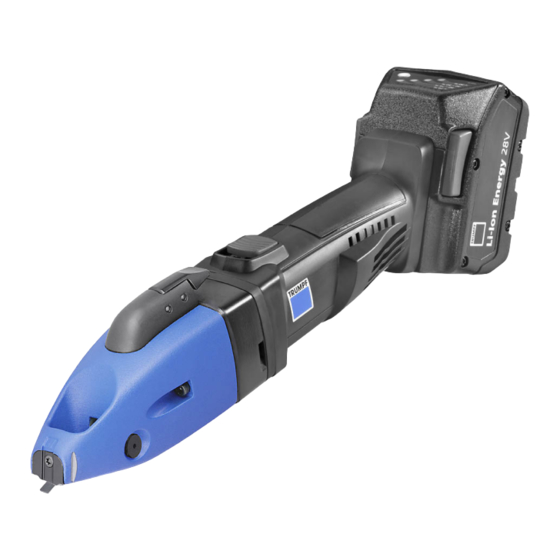 User Manuals: Trumpf TruTool C 250 Slitting Shears