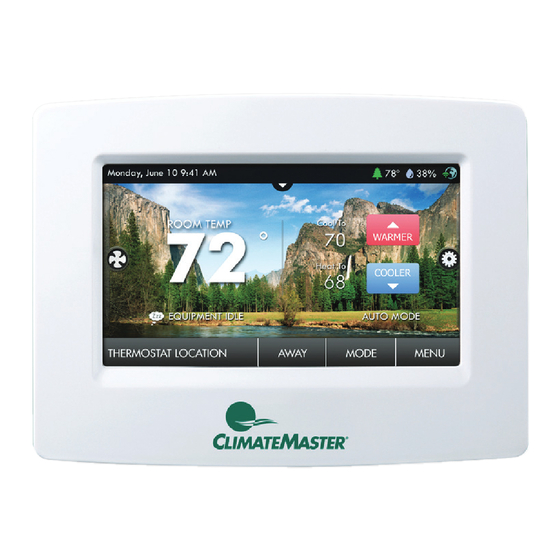 ClimateMaster AVB32V03R Owner's Manual & Installation Instructions