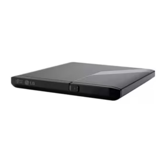 LG GP08NU40 Quick Setup Manual