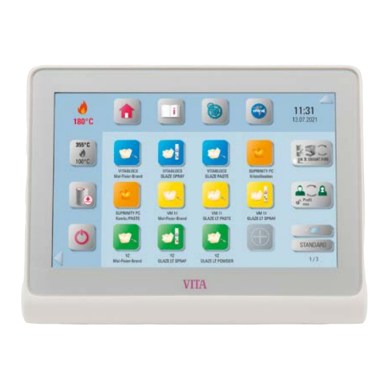 vita vPad excellence Instructions For Use Manual