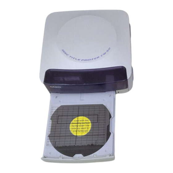 Casio LPCW-50 Application User Manual