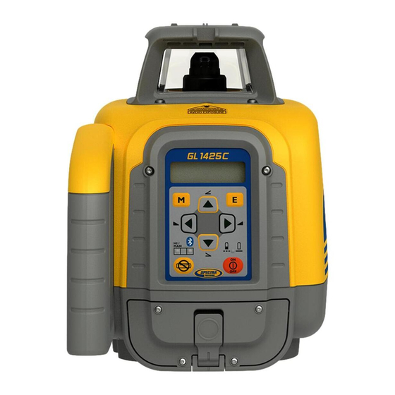 Spectra Precison GL1425C User Manual