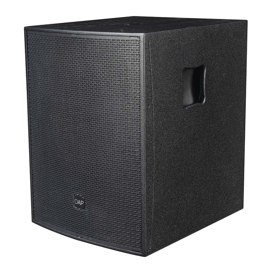 DAPAudio NRG-15S User Manual