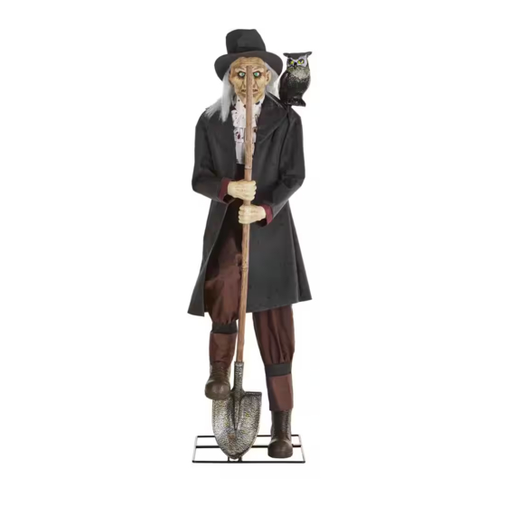 Home Accents Holiday 23SV23799 Gravedigger Easy Assembly And Operation Instructions