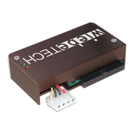 WiebeTech CDK User Manual