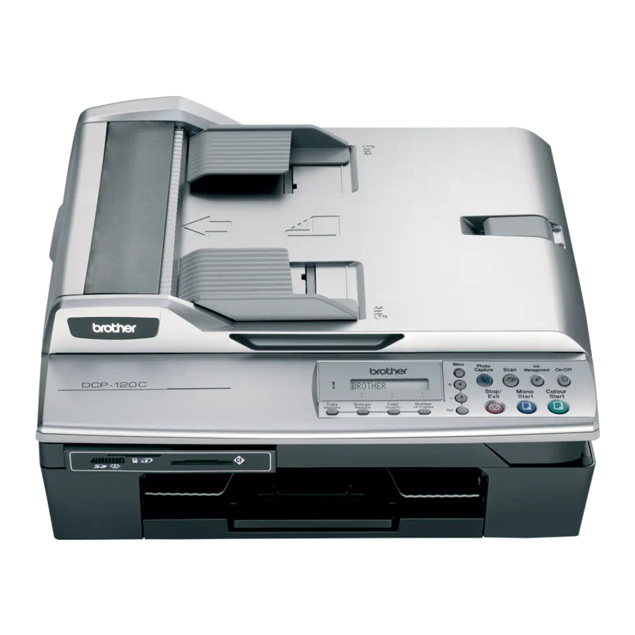 Brother DCP-120C - Printer Setup Manual