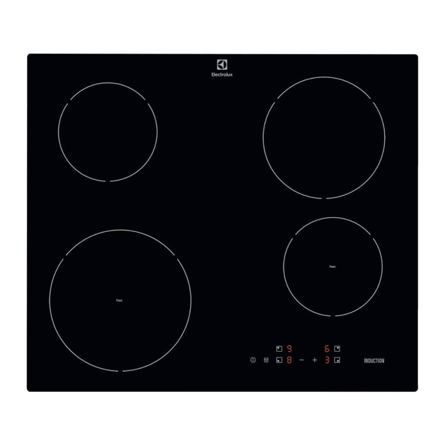 Electrolux LIB60420CK - Hob Manual