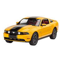 REVELL 2010 FORD MUSTANG GT Assembly Instructions Manual