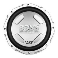 Boss Audio Systems Chaos CX122 User Manual