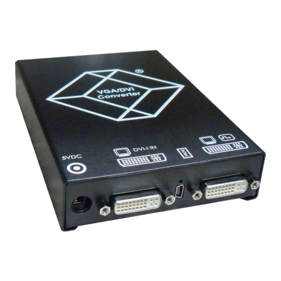 Black Box ACS411A-R2 User Manual