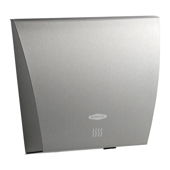 Bobrick B-7125 InstaDry Installation Instructions Manual