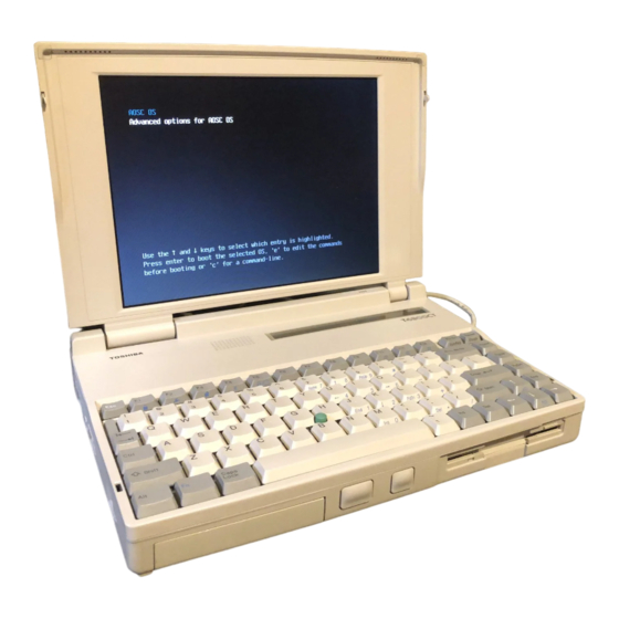 Toshiba T4900CT Manual