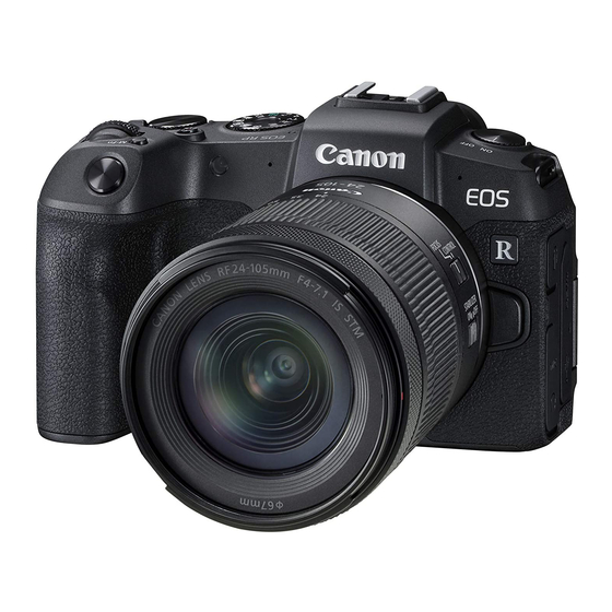 Canon EOS RP Instruction Manual