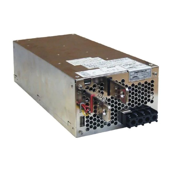 TDK-Lambda HWS 1800T Series Instruction Manual