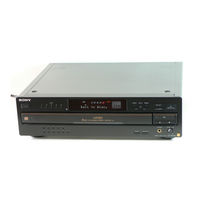Sony CDP-CA70ES - Compact Disc Player Service Manual
