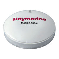 Raymarine MICRO-TALK Installation Instructions Manual