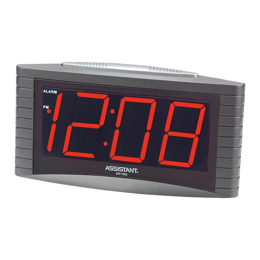Assistant AH-1023 - Desktop Led Clock Manual