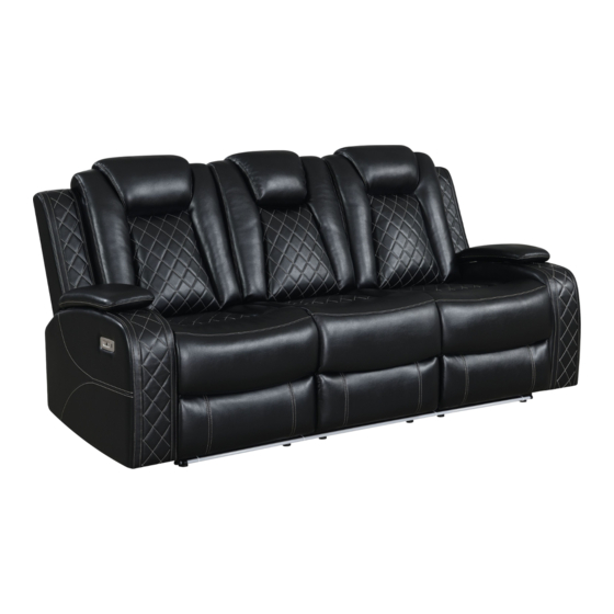 New Classic Furniture ORION U1769-30P2-BLK Assembly Instructions