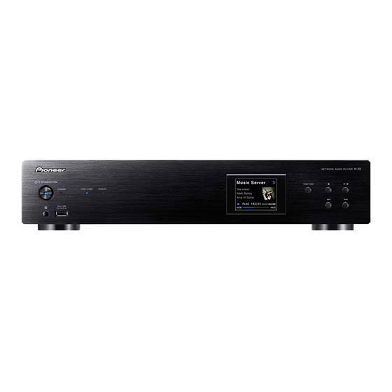 Pioneer N-50-K/-S Reference Manual
