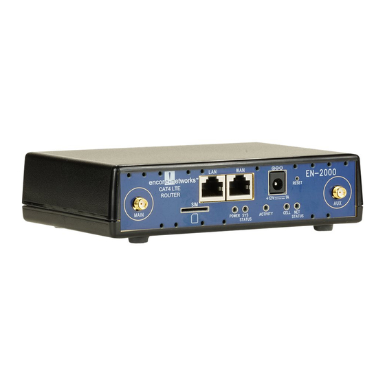 Encore EN-2000 Quick Configuration Manual