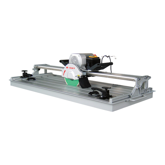 D-CUT TA-070 Operation Manual