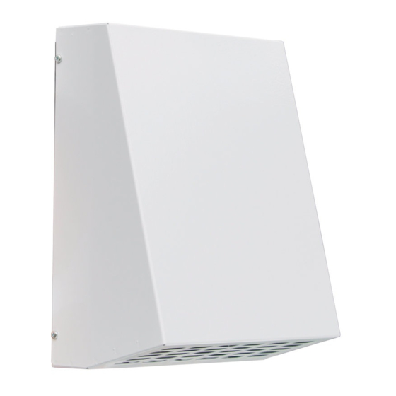 Fantech RVF4 Installation Instructions Manual