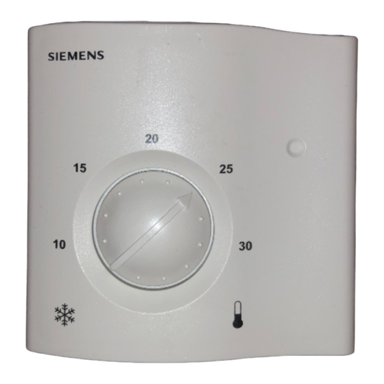 Siemens RAA02 Series Installation Diagram