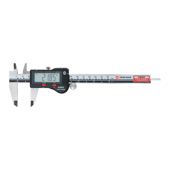 TRIDON TOLEDO Vernier Caliper User Manual