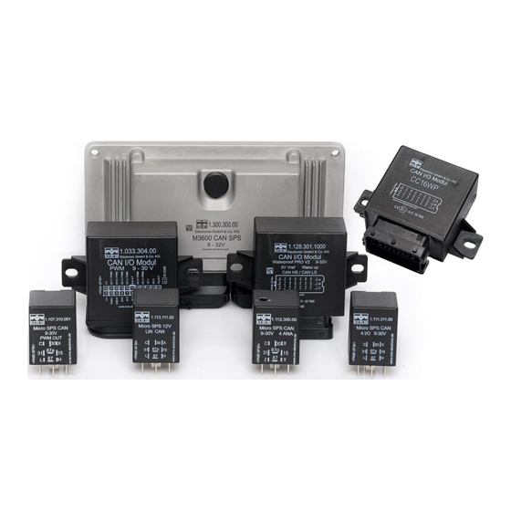 MRS M2600 ECO CAN SPS Operating Instructions Manual