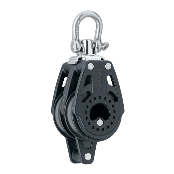 Harken Carbo Air 79735 Instruction Sheet